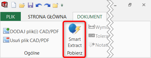 przechwycenie cechy charakterystyki solidworks inspection