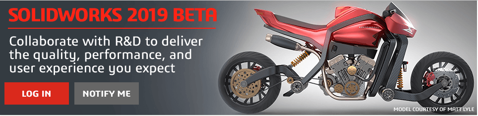beta solidworks 2019
