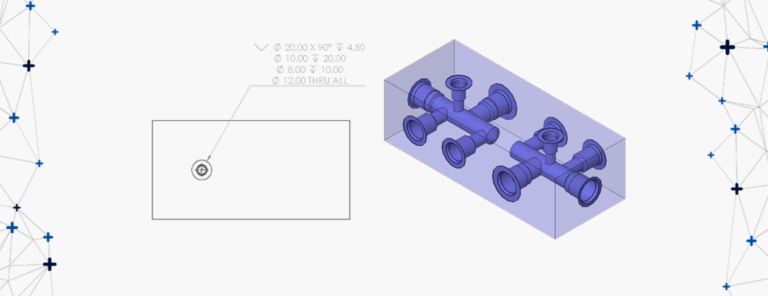 otwór zaawansowany solidworks dokumentacja objaśnienie rysunek dpstoday