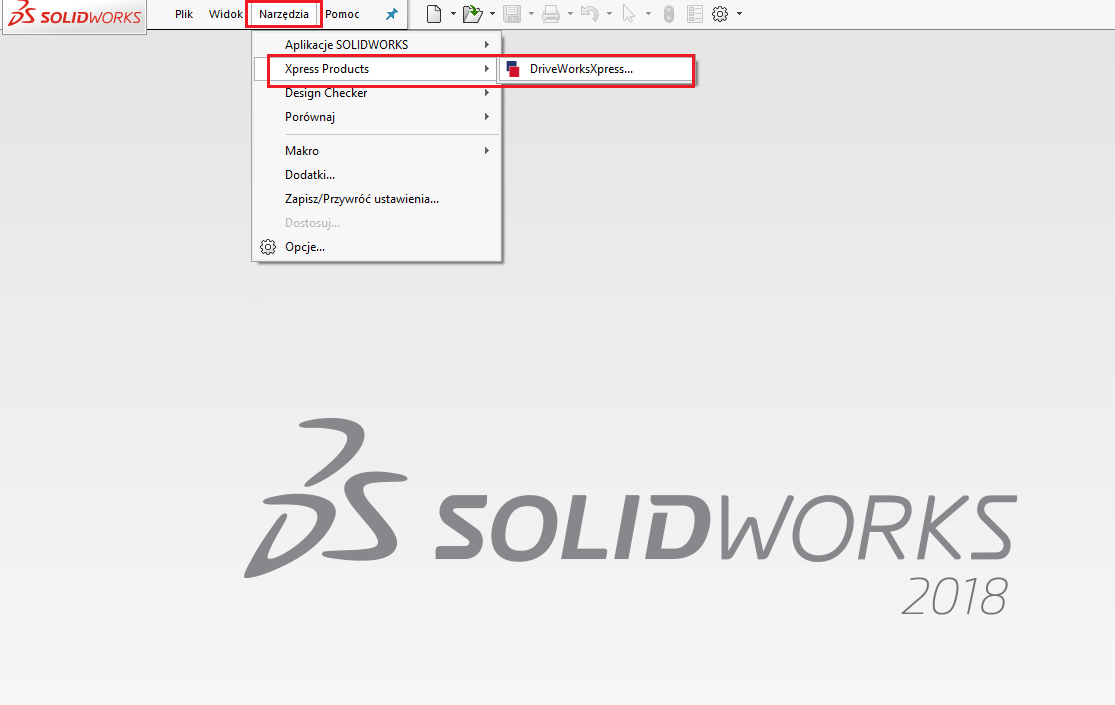 Aktywacja driveworks drive works xpress driveworksxpress