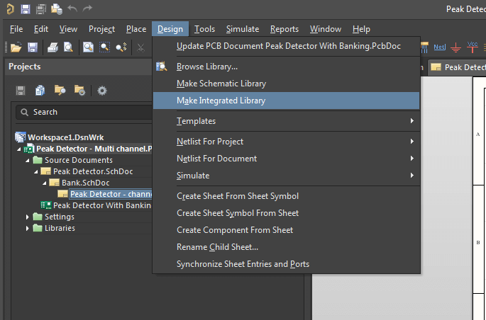 jedna biblioteka make integrated library