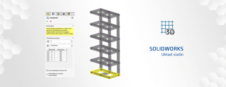układ siatki solidworks konstrukcje spawane dpstoday