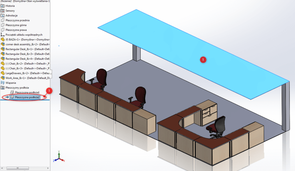 automatyczne wiązania solidworks złożenie złożenia