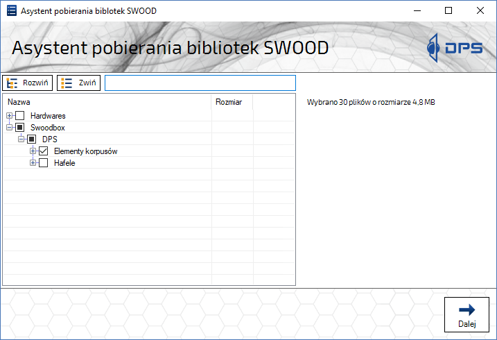 pobieranie biblioteki swood solidworks