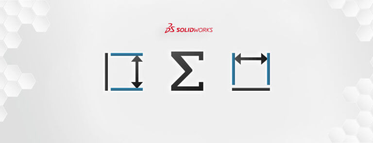 Powiązanie wymiarów w SOLIDWORKS - zmienne globalne i równania