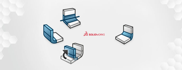 Arkusz blachy w SOLIDWORKs - kierunek linii gięć