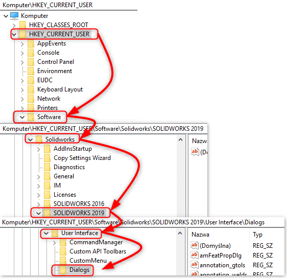 Okno dialogowe SOLIDWORKS - jak przywrócić? | DPS Software