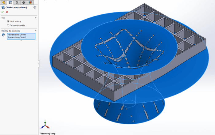 Modelowanie hybrydowe w SOLIDWORKS