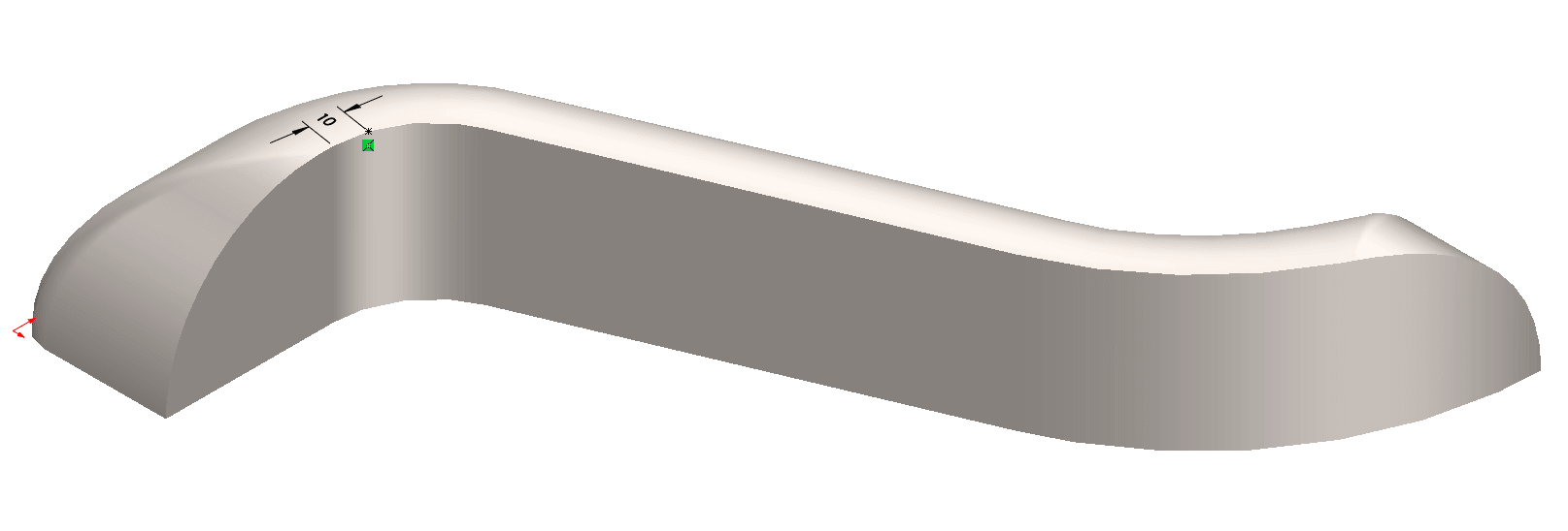 Częsciowa faza i zaokraglenie w SOLIDWORKS 2019 - DPS Software