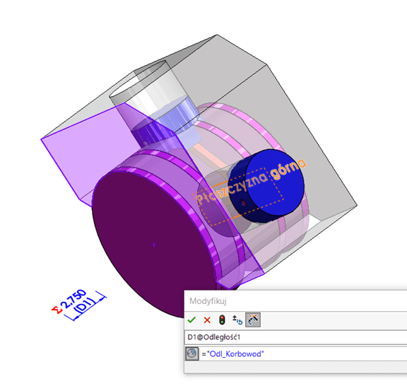 zmienne globalne w solidworks - dpstoday - blog solidworks - dps software