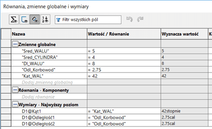 zmienne globalne w solidworks - dpstoday - blog solidworks - dps software