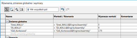 zmienne globalne w solidworks - dpstoday - blog solidworks - dps software