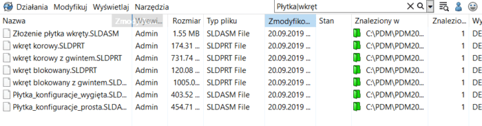 Nowości SOLIDWOKS PDM 2020 - DPS Software