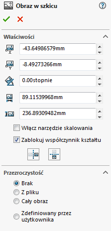 SOLIDWORKS - obraz w szkicu - DPS TODAY - DPS Software