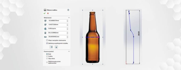 SOLIDWORKS - obraz w szkicu - DPS TODAY - DPS Software
