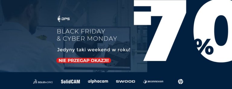 Promocja SOLIDWORKS Black Friday Cyber Monday DPS Software