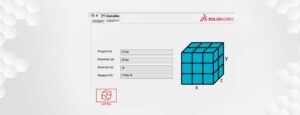 Wymiary gabarytowe elementu na karcie danych PDM - DPS Software - DPSTODAY - SOLIDWORKS