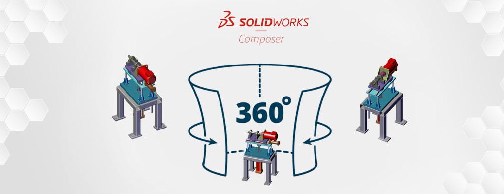 Przechwytywanie obrazu 360 w SOLIDWORKS Composer | DPSTODAY - Blog Techniczny SOLIDWORKS