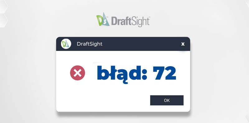 DraftSight - problem inicjalizacji Kreatora aktywacji 72