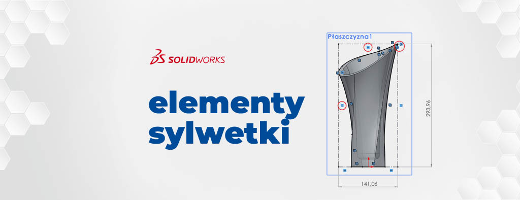 Narzędzie Elementy Sylwetki w SOLIDWORKS 2020
