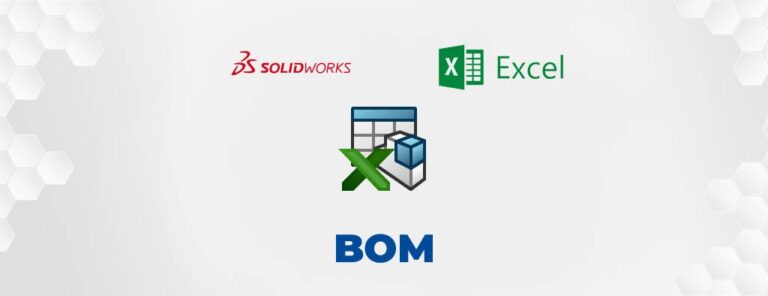 Eksport listy materiałowej BOM z SOLIDWORKS do Excela