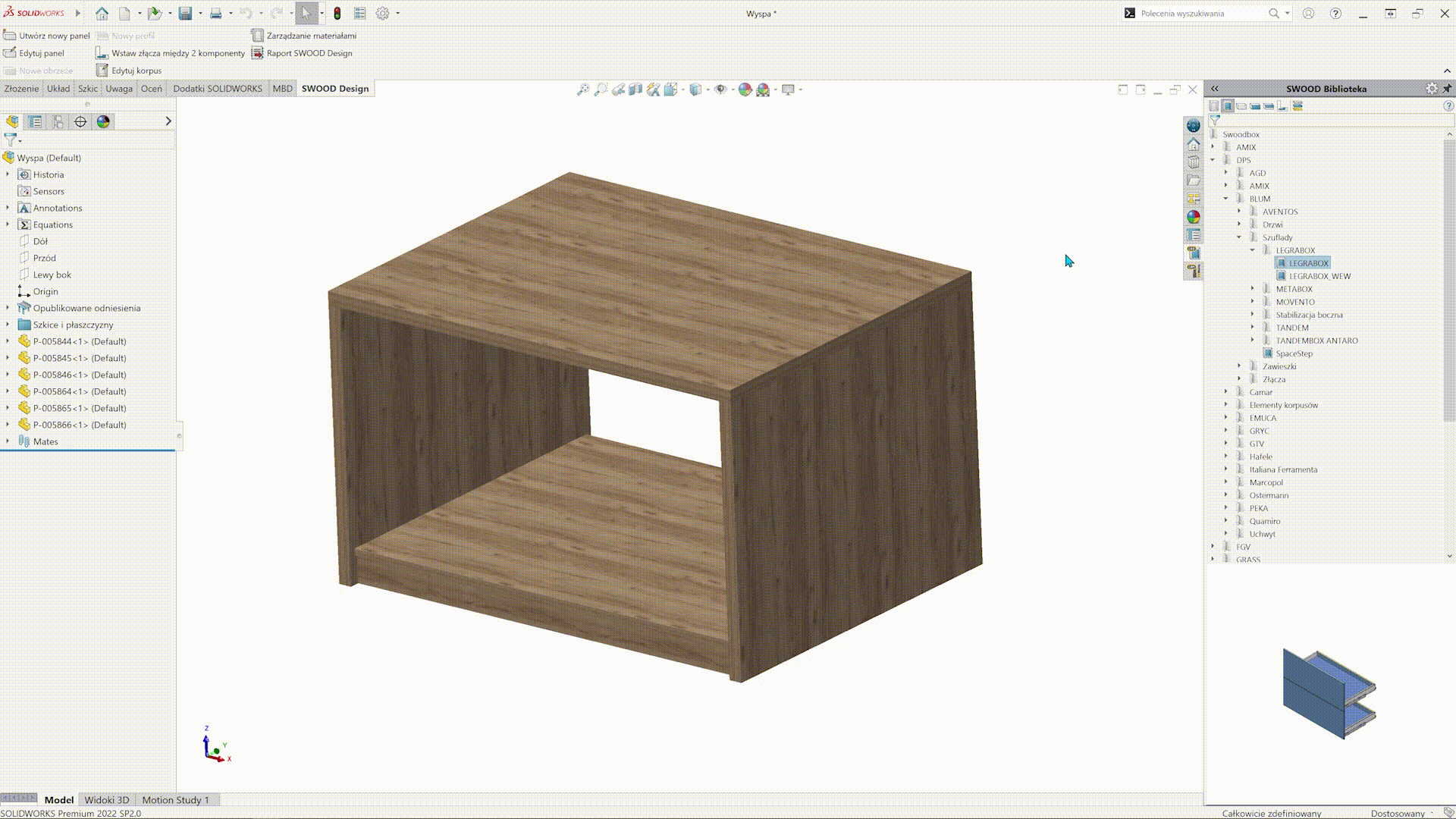 SWOOD - wstawianie swood boxow metoda drag n drop